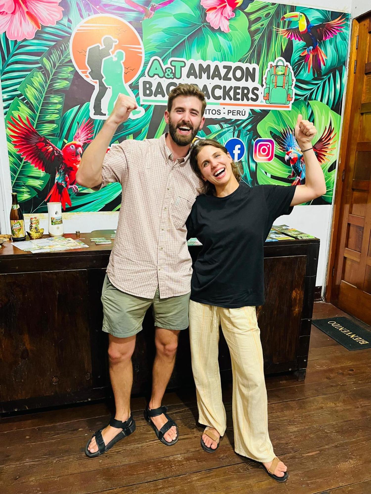 A&T Amazon Backpacker'S Bed and Breakfast Iquitos Eksteriør billede